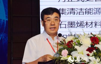 amjs澳金沙门公司总裁马庆推介石墨烯产业化沉点项目