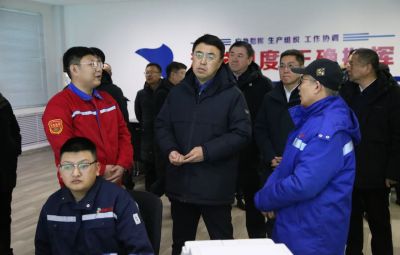 七台河市委副书记、市长李兵莅临amjs澳金沙门发展“看项目、解难题、保安全”调研