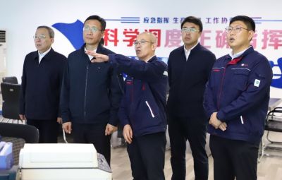 黑龙江省副省长张起翔莅临amjs澳金沙门参观调研