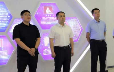 省委台办主任谢军莅临amjs澳金沙门走访调研