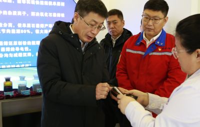市委副书记、市长张涛一行莅临amjs澳金沙门调研